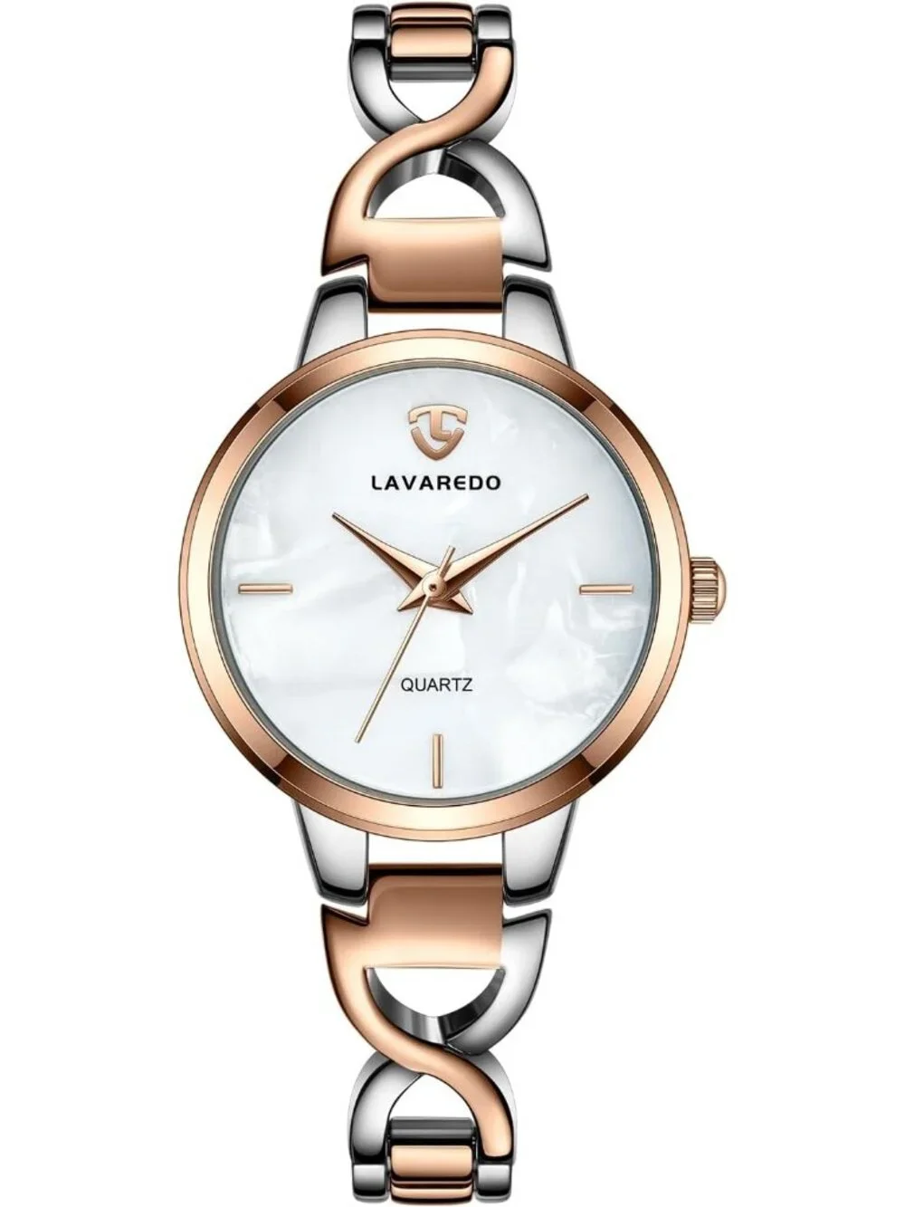 Women's Interval White Elegant Classic Dainty Bracelet Luxury Classic Wristwatch